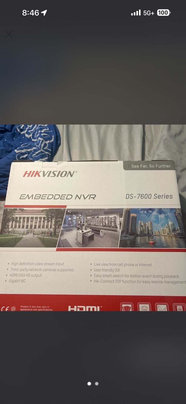 Hikvision DS-7616NI-Q2/16P 16-Channel Embedded 4K NVR with PoE